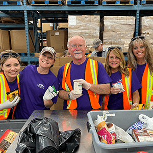 St. Mary's Food Bank Volunteer
