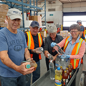 St. Mary's Food Bank Volunteer