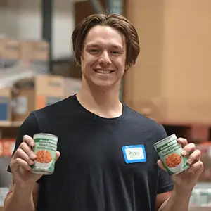St. Mary's Food Bank Volunteer