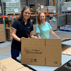 St. Mary's Food Bank Volunteer
